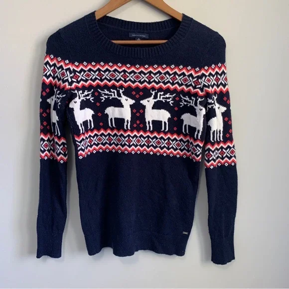Tommy Hilfiger Tops Tommy Hilfiger Christmas Sweater Poshmark